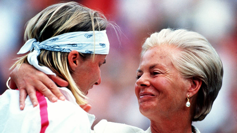 Jana Novotna And Katharine Wallpaper