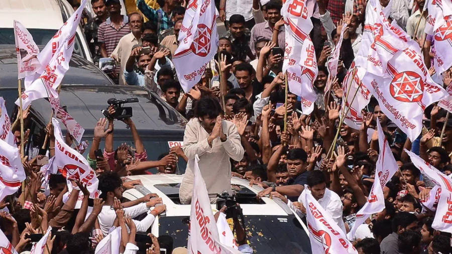 Janasena Party Pawan Kalyan Sunroof Wallpaper