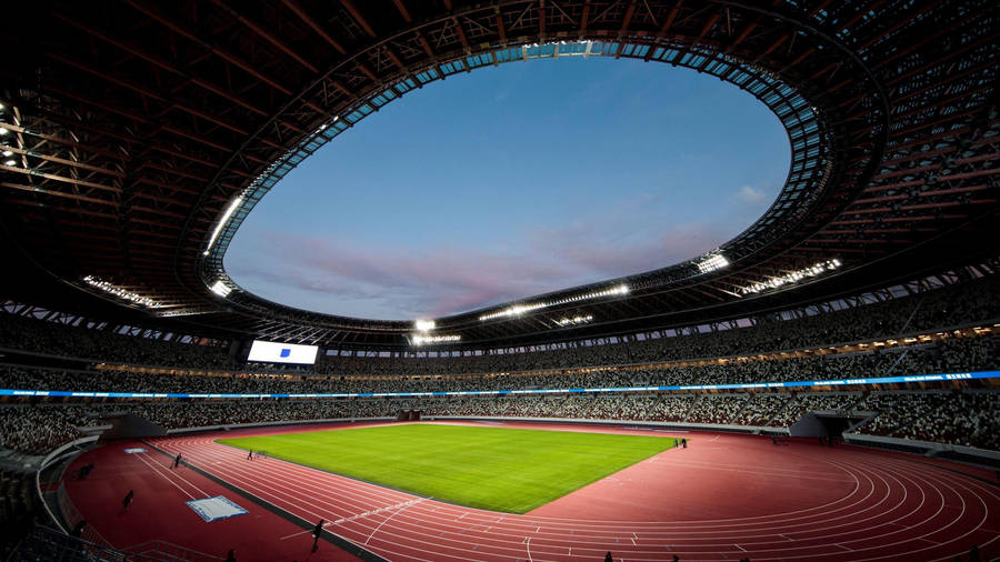 Japan National Football Stadium Wallpaper