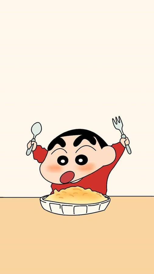 Japanese Anime Show Shin Chan Iphone Wallpaper