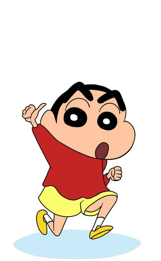 Japanese Character Shin Chan Iphone Wallpaper