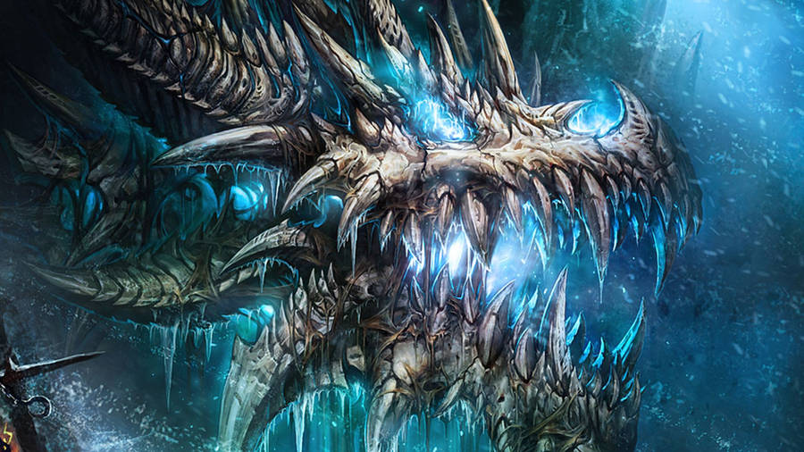 Japanese Dragon Pc Bony Structure Wallpaper