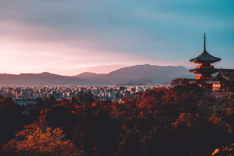 Japanese Hd Buddhist Temple Kiyomizu-dera Wallpaper