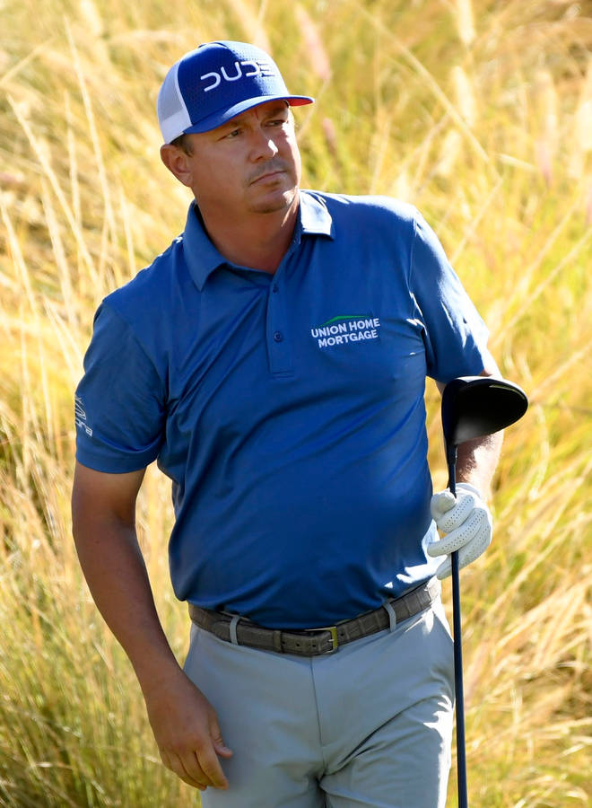 Jason Dufner In A Blue Shirt Wallpaper