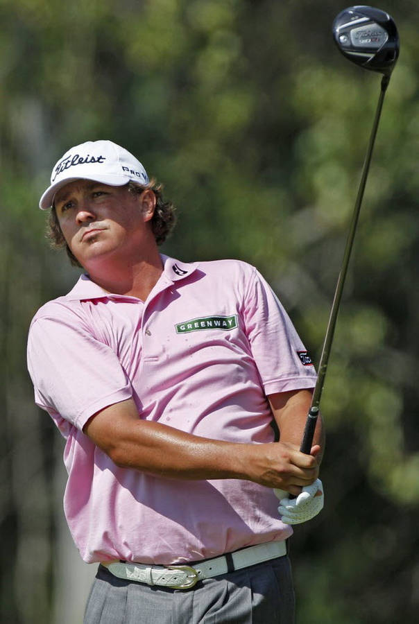 Jason Dufner In A Pink Shirt Wallpaper