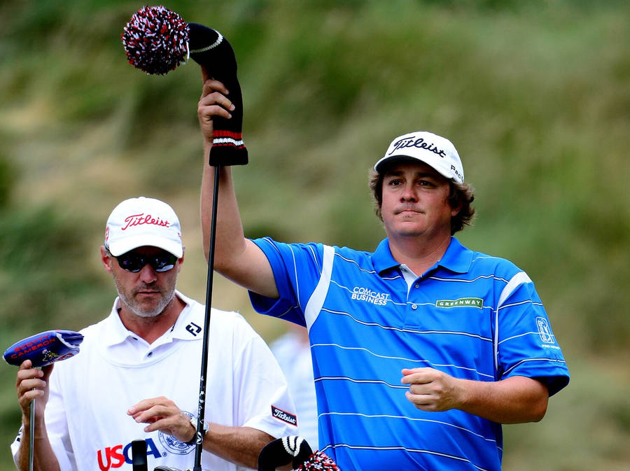 Jason Dufner Unveiling His Golf Club Wallpaper