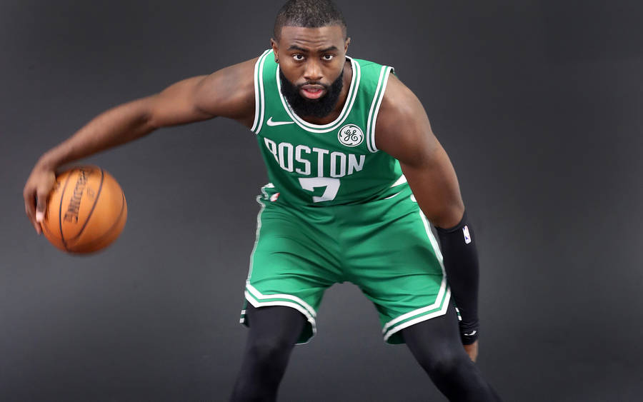 Jaylen Brown Boston Photoshoot Wallpaper