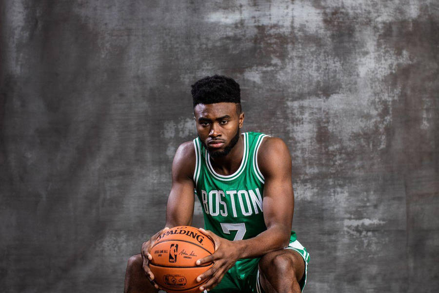 Jaylen Brown Boston X Spalding Wallpaper