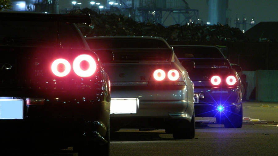 Jdm Aesthetic Skylines Wallpaper