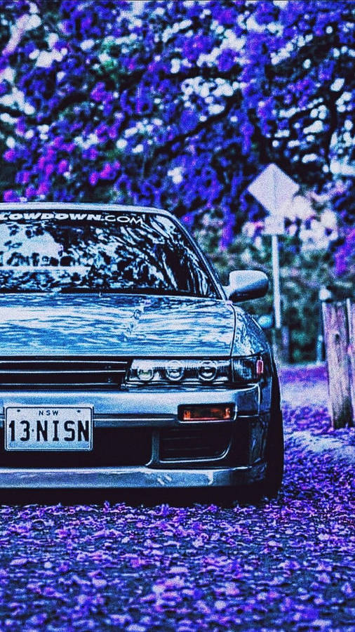 Jdm Aesthetic With Sakuras Wallpaper