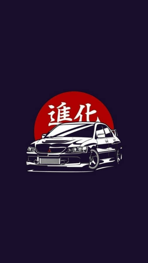 Jdm Art Mitsubishi Lancer Evolution Wallpaper