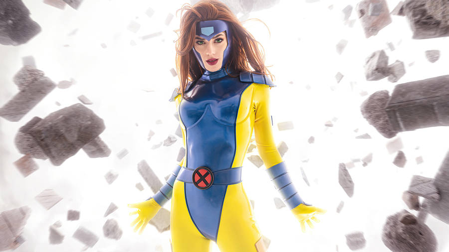 Jean Grey Cosplay Wallpaper