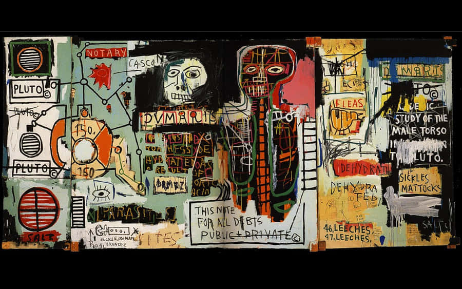 Jean-michel Basquiat, An Iconic Artist Of The 20th Century Wallpaper