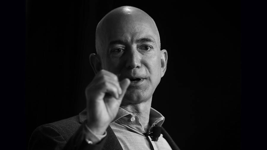 Jeff Bezos Closing Fist Wallpaper