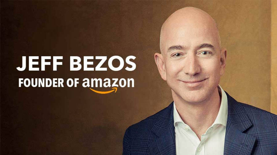 Jeff Bezos Founder Of Amazon Wallpaper