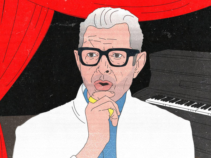 Jeff Goldblum Digital Art Wallpaper