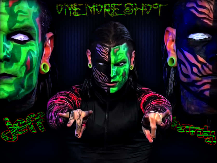 Jeff Hardy In Action - One More Shot Wallpaper