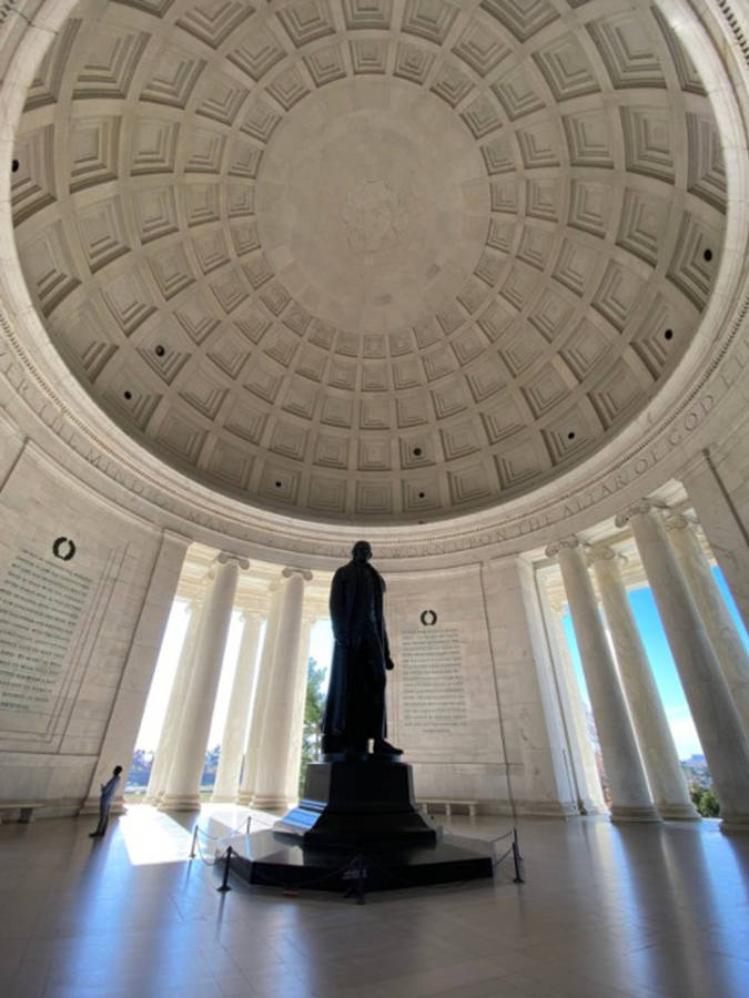 Jefferson Memorial Ceiling Wallpaper