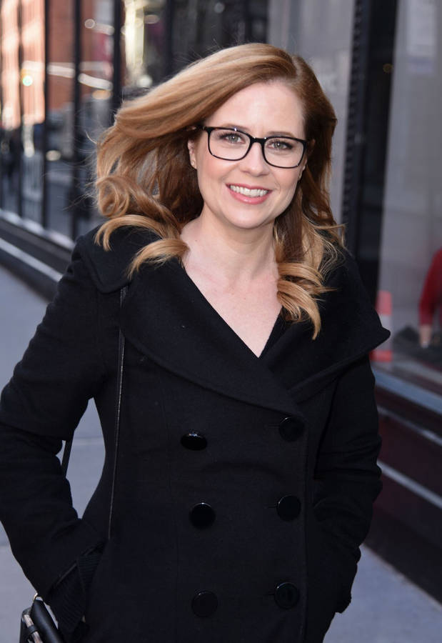 Jenna Fischer Celebrity Street Style Wallpaper