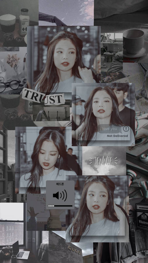 Jennie Kim Blackpink Aesthetic Wallpaper