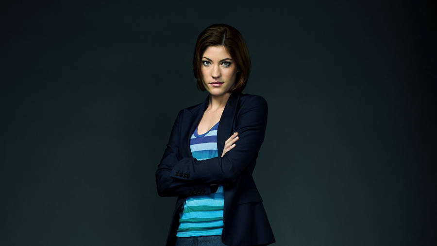 Jennifer Carpenter As Debra Morgan In Dexter Wallpaper