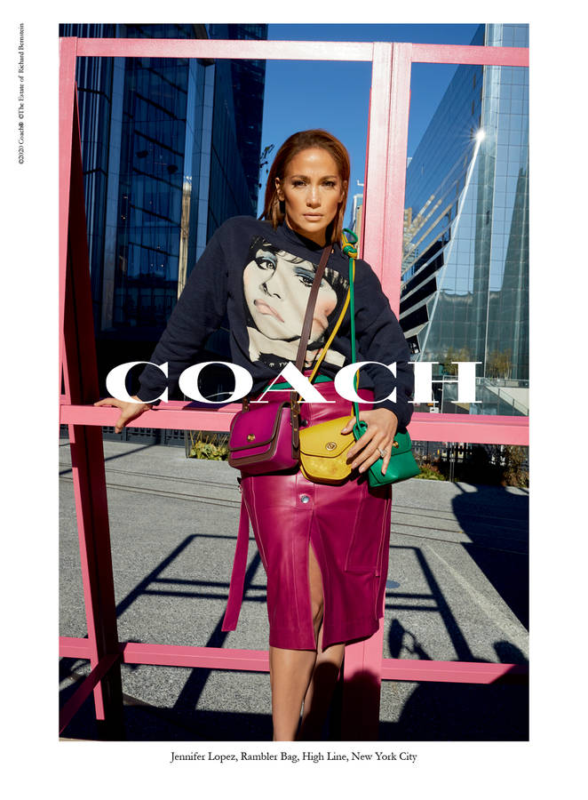 Jennifer Lopez Coach Cover Wallpaper