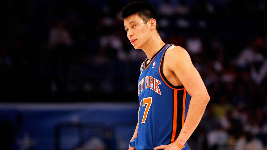 Jeremy Lin Blue Jersey Wallpaper