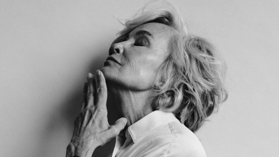 Jessica Lange In Monochrome Wallpaper