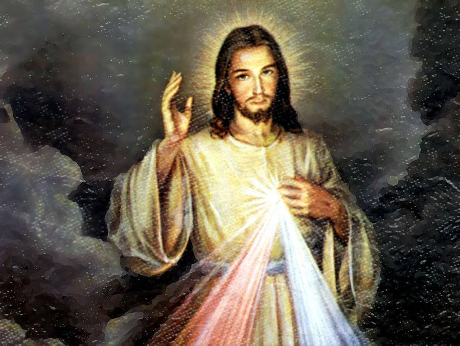 Jesus’ Divine Mercy Painting Wallpaper