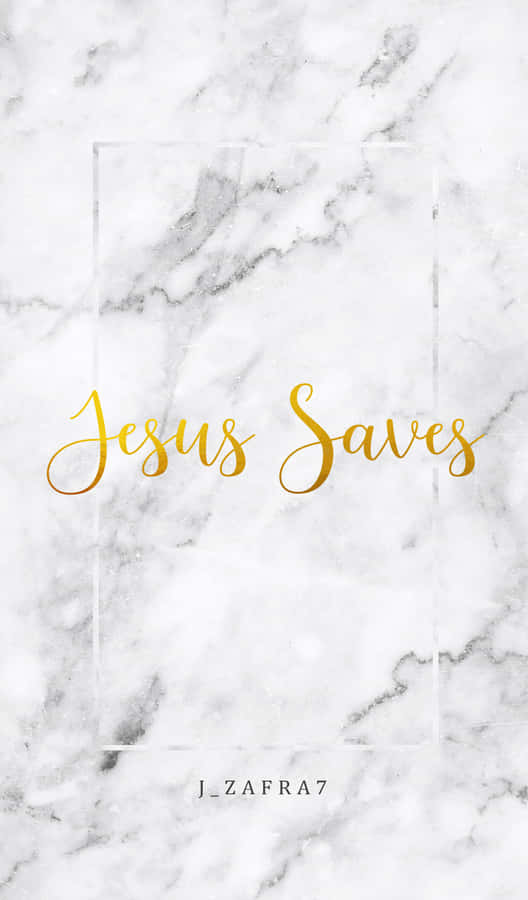 Jesus Saves. Wallpaper