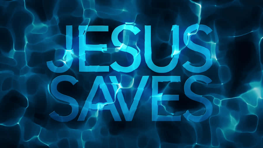 Jesus Saves Us From Our Sins Wallpaper