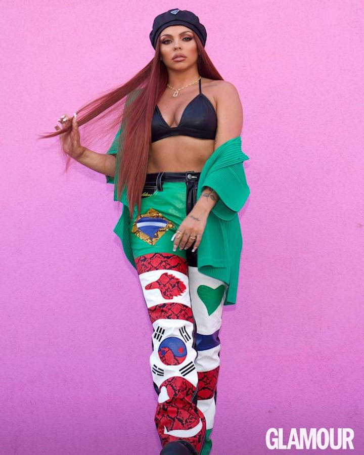 Jesy Nelson Glamour Magazine Wallpaper