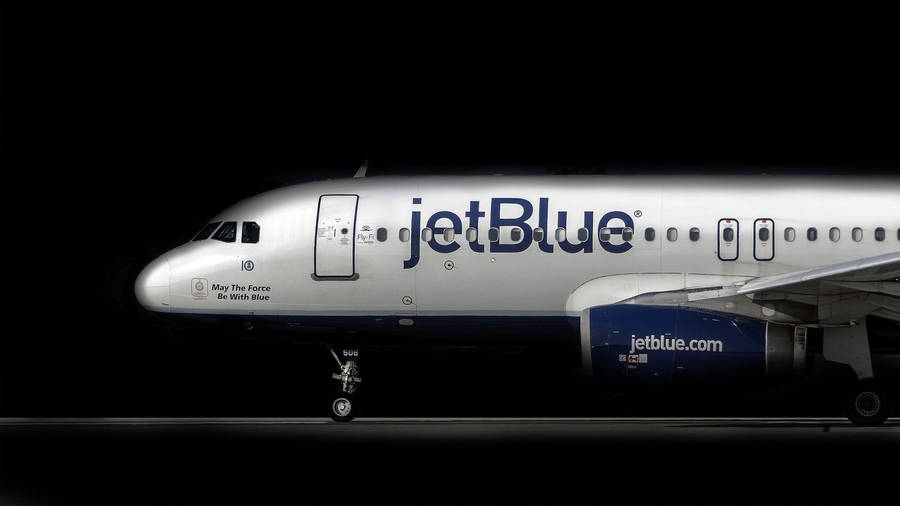 Jetblue May The Force Be With Blue Wallpaper