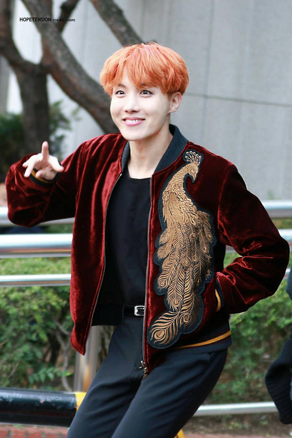 Jhope Cute Stolen Shotphoto Wallpaper