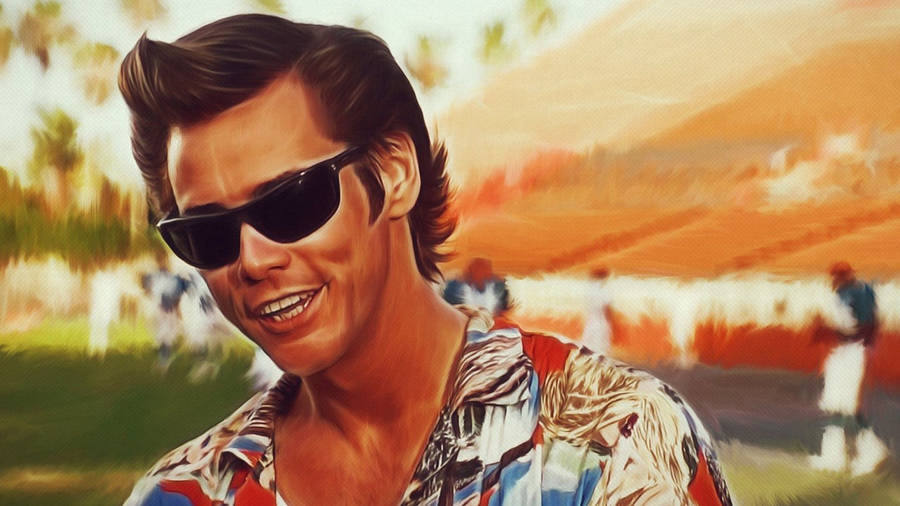 Jim Carrey Fantastic Artwork Wallpaper