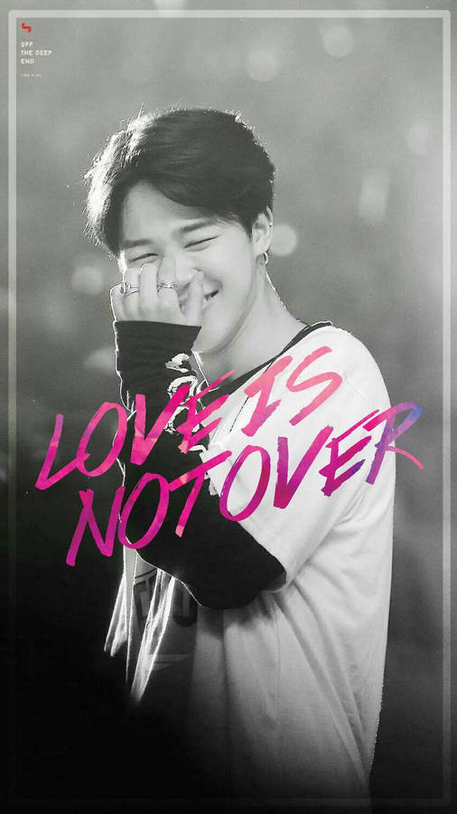 Jimin Bts Cute Lyrics Card Wallpaper