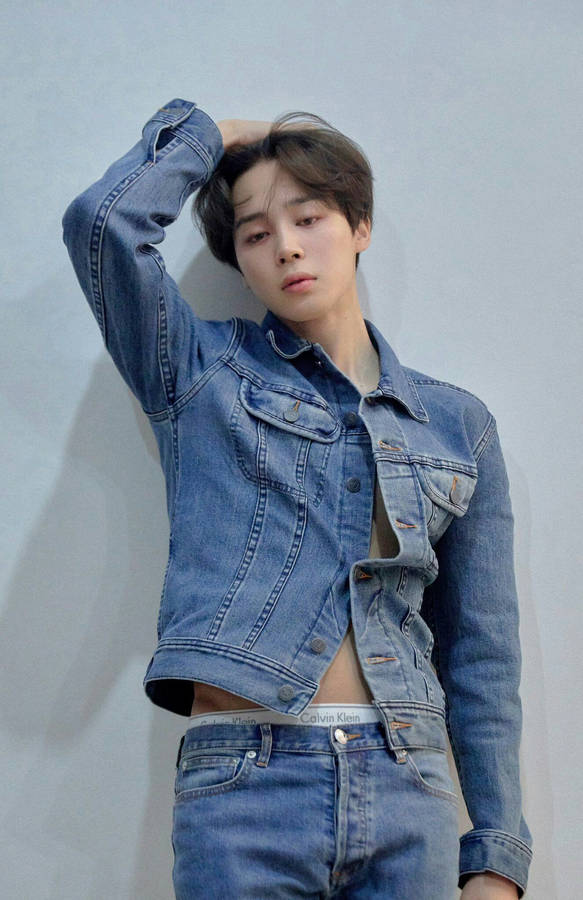 Jimin In Calvin Klein Wallpaper