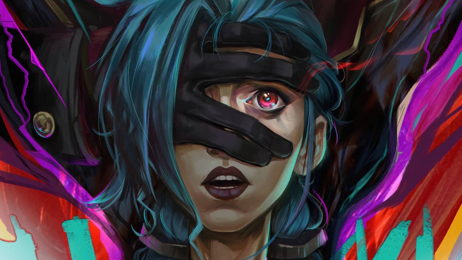 Jinx Arcane Silvo's Hand Peek Wallpaper