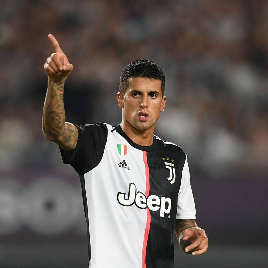 Joao Cancelo Hand Signal Wallpaper