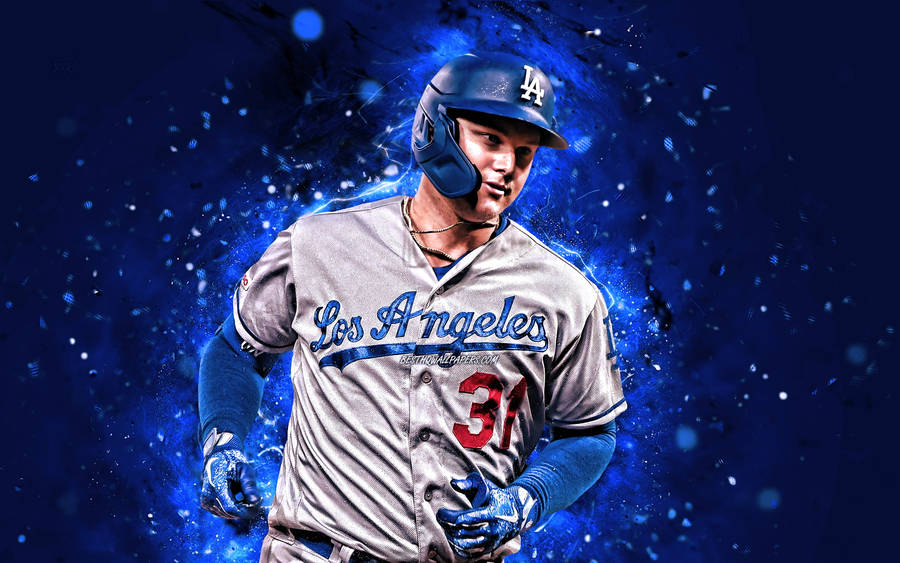 Joc Pederson Blue Vibes Wallpaper