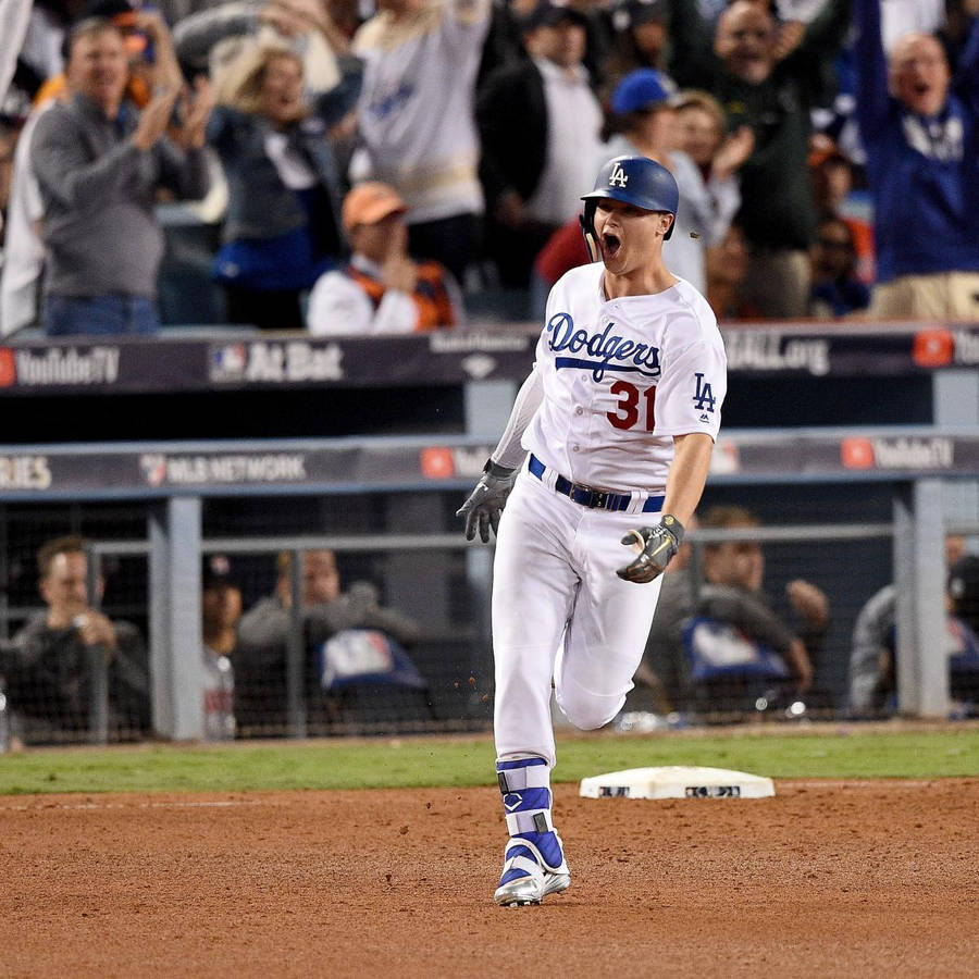 Joc Pederson Roaring Wallpaper