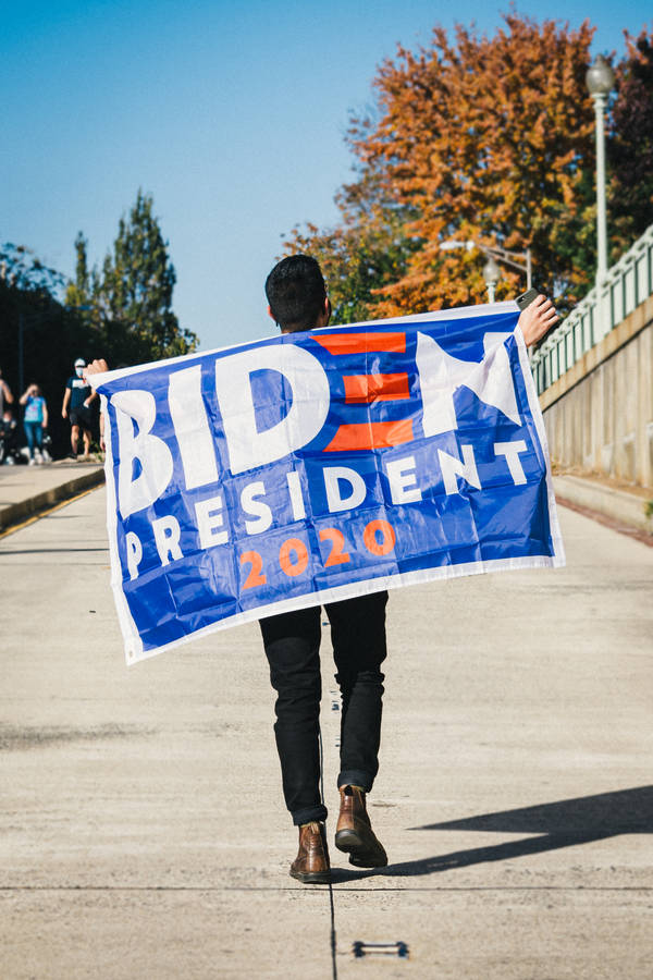 Joe Biden Banner 2020 Wallpaper