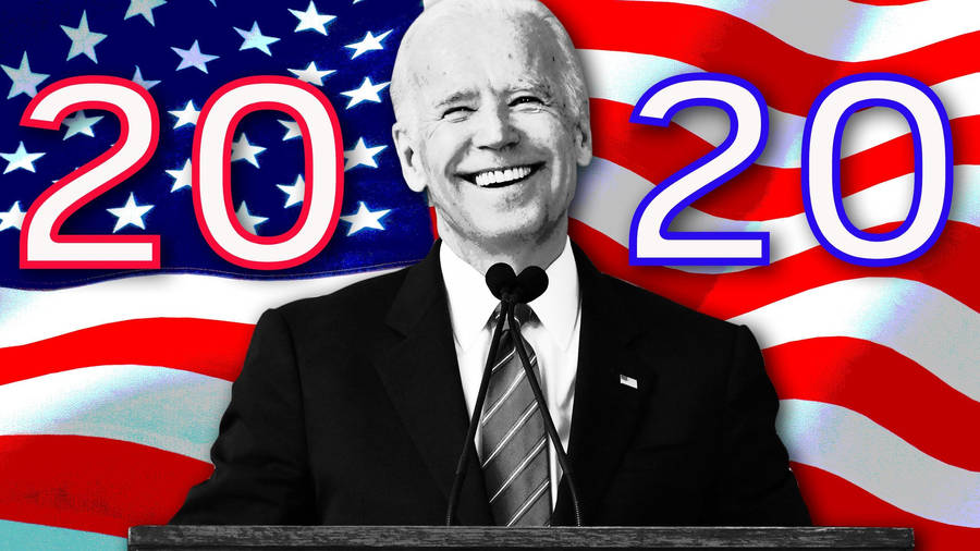 Joe Biden Elections Poster In 2020 Wallpaper