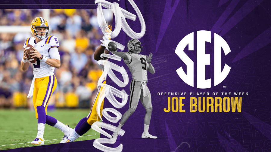 Joe Burrow Offensive Player Wallpaper