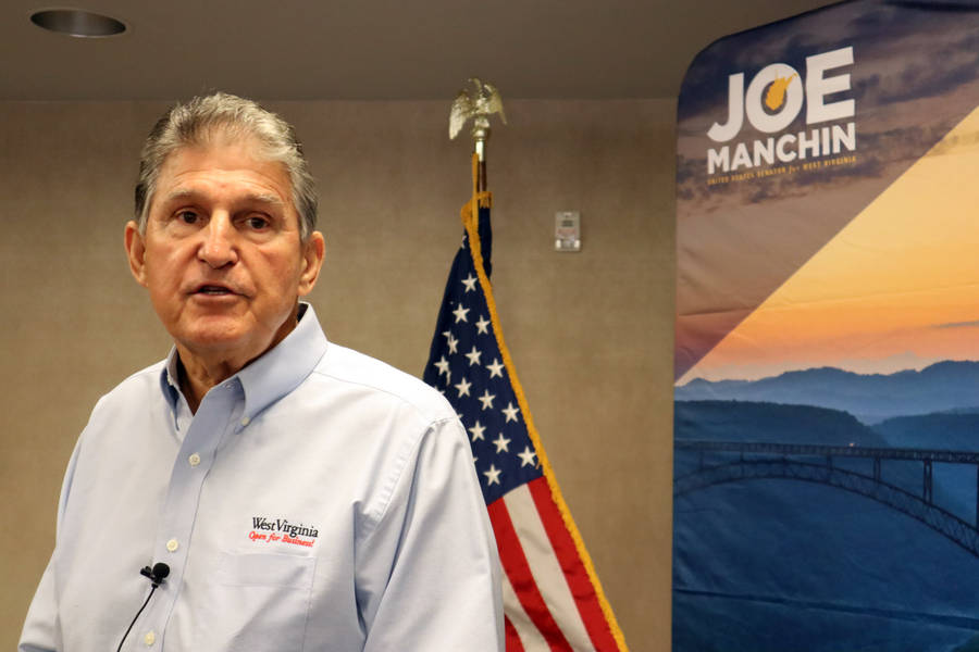 Joe Manchin Election Campaign Wallpaper