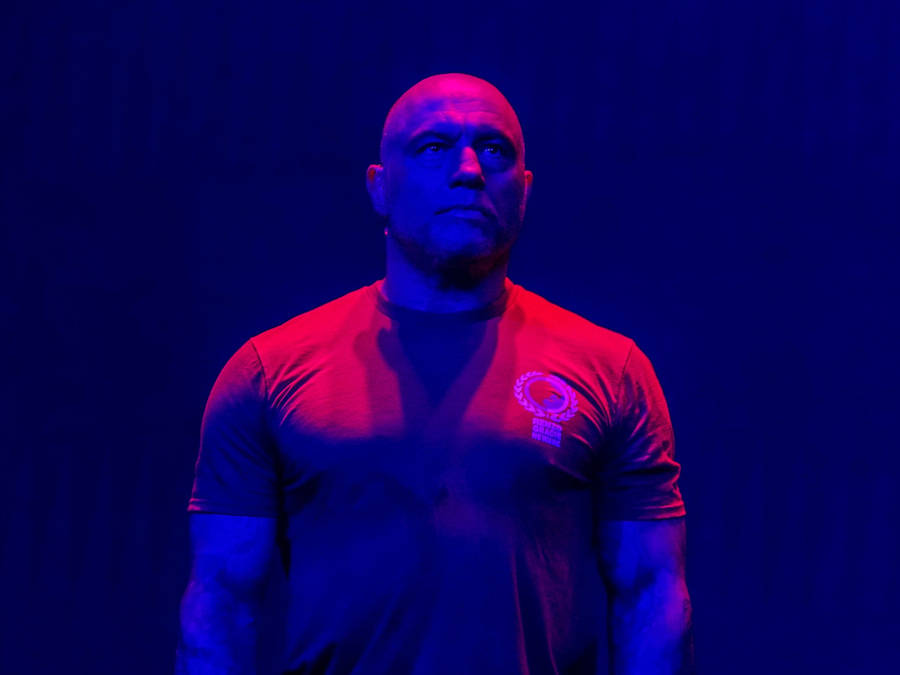 Joe Rogan Under Uv Wallpaper