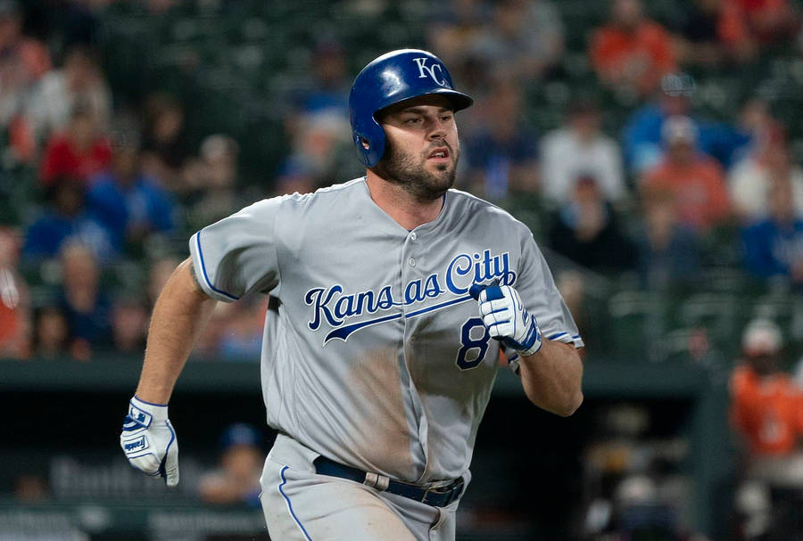 Jogging Mike Moustakas Wallpaper