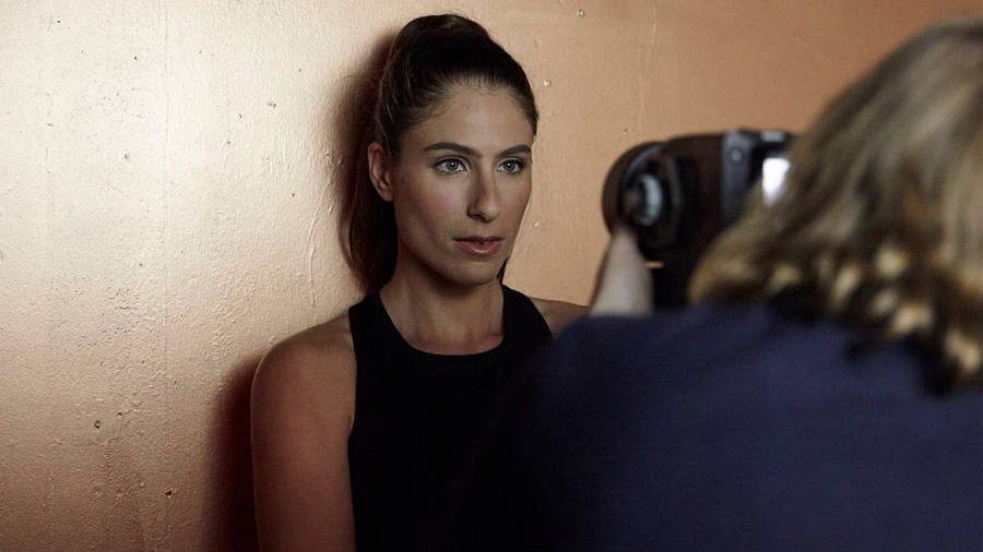 Johanna Konta Being Photographed Wallpaper