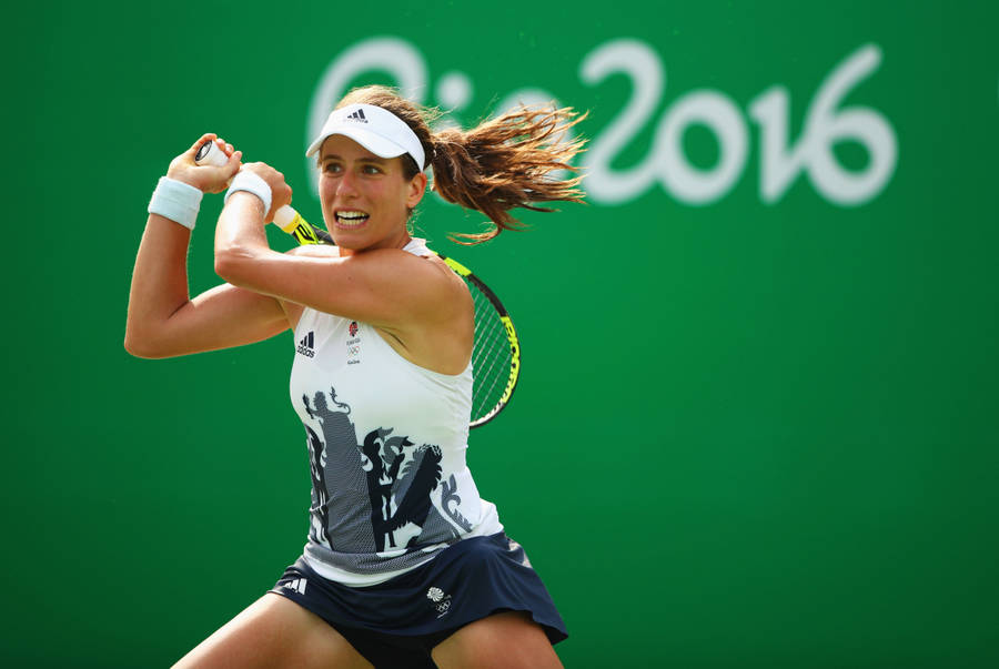 Johanna Konta Rio 2016 Wallpaper