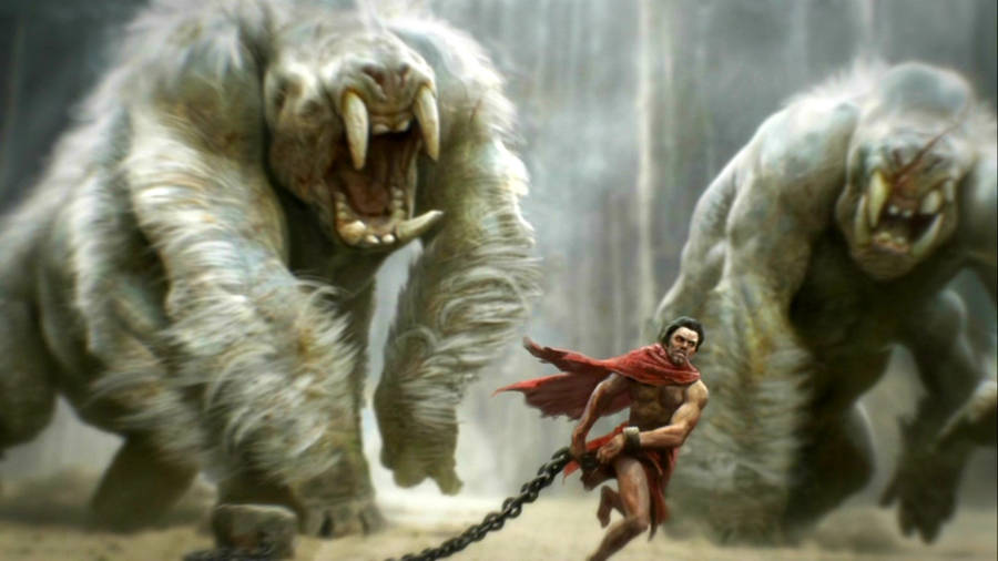 John Carter And Primates Art Wallpaper